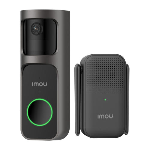 IMOU 2S KIT - Sonnette vidéo sans fil 2K avec carillon intérieur : récepteur d'intérieur du kit IMOU 2S
