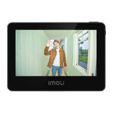 IMOU VD1 - Judas numérique connecté 5 MP avec écran 4,3 pouces : optique du judas montée sur la porte