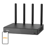 IMOU N118W - Enregistreur vidéo IP Wi-Fi 6, 18 canaux : enregistreur vidéo IP IMOU N118W