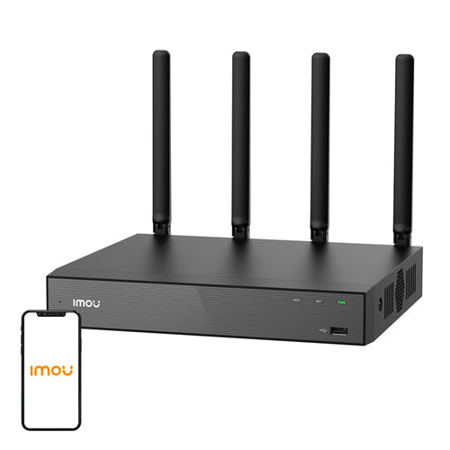 IMOU N110W - Enregistreur vidéo IP Wi-Fi 6, 10 canaux : enregistreur vidéo IP IMOU N110W