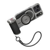 Telesin Master Grip - Poignée de tournage pour iPhone 17 Pro, 3200 mAh : poignée de tournage Telesin Master Grip avec iPhone