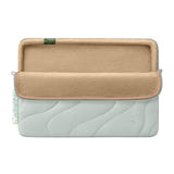 TOMTOC Terra-A27 - Housse 13 pouces pour MacBook Neo (bleue) : fermeture YKK NATULON Plus