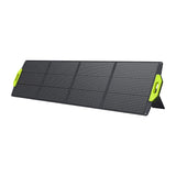 FOSSIBOT SP200 - Panneau solaire pliable 200 W, IP67 (noir) : panneau SP200 deplie en quatre segments