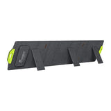 FOSSIBOT SP200 - Panneau solaire pliable 200 W, IP67 (noir) : panneau SP200 replie avec sa poignee