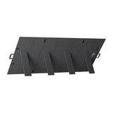 FOSSIBOT SP420 - Panneau solaire pliable 420 W, IP67 (noir) : panneau SP420 replie avec sa poignee