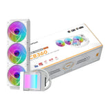 DarkFlash CB360 - Watercooling AIO pour processeur, ARGB (blanc) : watercooling AIO DarkFlash CB360 blanc