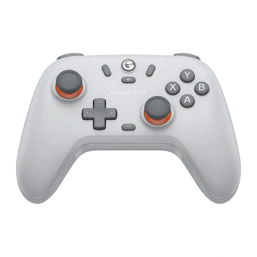 GameSir T4n Nova Lite - Manette sans fil à sticks Hall (gris) : vue d'ensemble de la manette gris