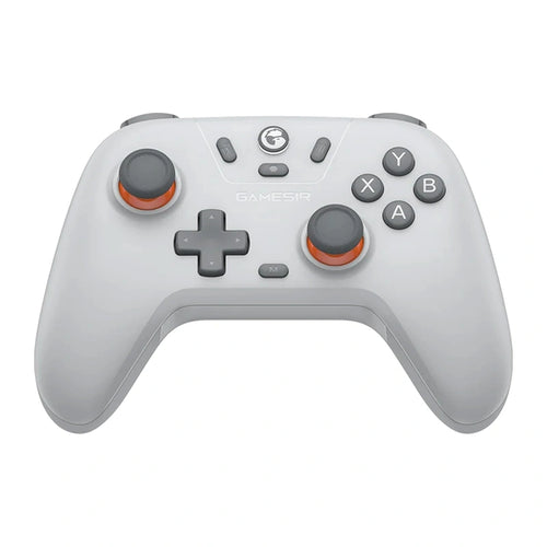 GameSir T4n Nova Lite - Manette sans fil à sticks Hall (gris) : vue d'ensemble de la manette gris