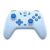GameSir T4n Nova Lite - Manette sans fil à sticks Hall (bleu) : vue d'ensemble de la manette bleu