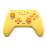 GameSir T4n Nova Lite - Manette sans fil à sticks Hall (jaune) : vue d'ensemble de la manette jaune
