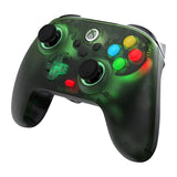 GameSir T7 Pro - Manette filaire Xbox et PC (vert translucide) : sticks et gâchettes à effet Hall