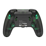 GameSir T7 Pro - Manette filaire Xbox et PC (vert translucide) : boutons arrière programmables