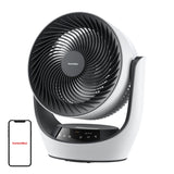 SwitchBot - Ventilateur brasseur d'air sans fil rechargeable 24 dB : ventilateur brasseur d'air sans fil de face