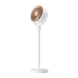 SwitchBot W3800520 - Ventilateur colonne sans fil 24 000 mAh : veilleuse LED en fonctionnement