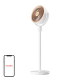 SwitchBot W3800520 - Ventilateur colonne sans fil 24 000 mAh : ventilateur colonne sans fil de face