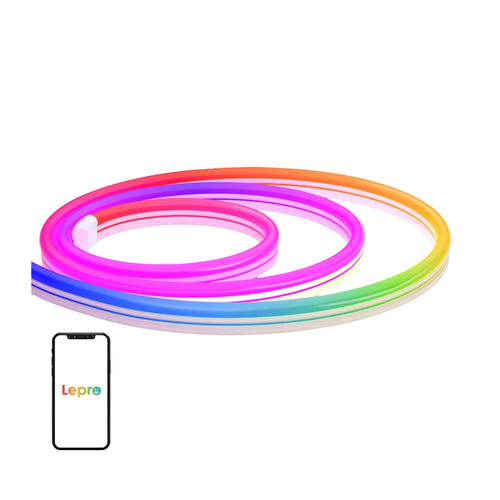 Lepro - Ruban LED néon connecté de 3 m, 24 W