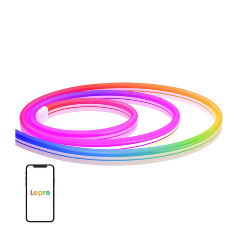Lepro - Ruban LED néon connecté de 3 m, 24 W