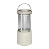 Lepro 330043 - Lampe de camping 1100 lumens, 5 modes, IPX4 : lampe de camping Lepro 330043 allumée sur une table en bois