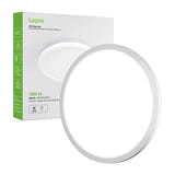 Lepro 1500038 - Plafonnier LED 18 W, 1800 lm, 5000 K, IP44 : profil plat de 2,6 cm au plafond