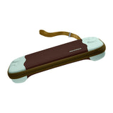 Tomtoc FancyCase-G05 - Étui slim Nintendo Switch 2, 12 jeux (ChocoMint) : coupe montrant l'ajustement intérieur à la console