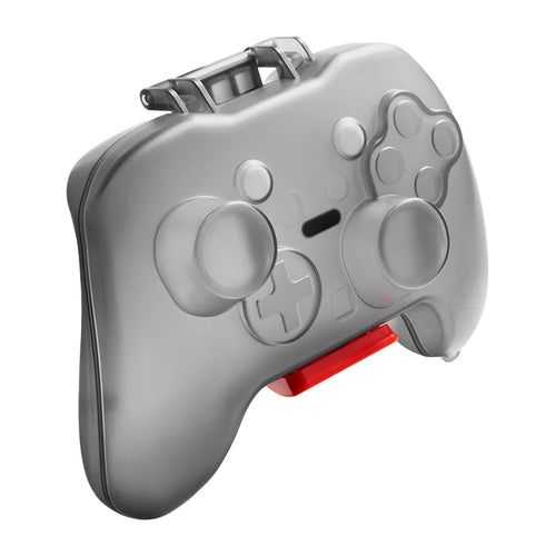 Tomtoc ArmorCase-G25 - Étui rigide pour manette Switch 2 Pro (noir) : manette dans l'étui rigide Tomtoc ArmorCase-G25 ouvert