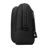 Tomtoc Light-T12 - Trousse de rangement 1,8 L à deux compartiments (noire) : compartiment profond pour bloc d'alimentation