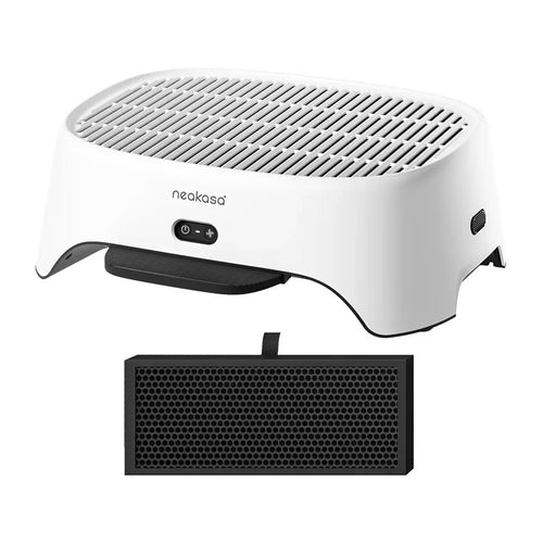 Neakasa AirStep - Marche à litière avec absorbeur d'odeurs (CADR 216 m³/h) : marche à litière Neakasa AirStep avec absorbeur d'odeurs