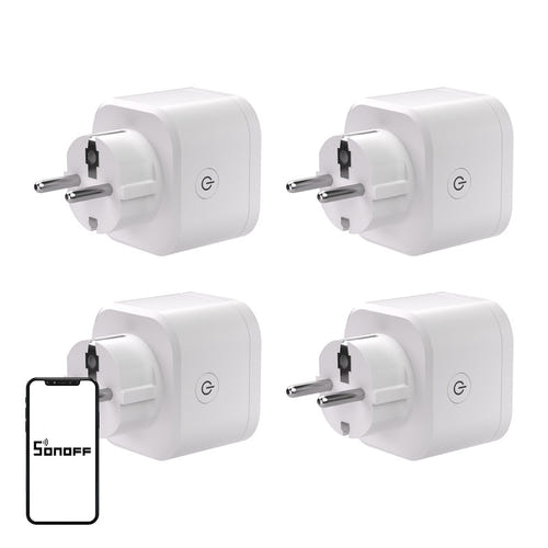 Sonoff S61s - Prise connectée WiFi Matter 16A (lot de 4) (vue 1)