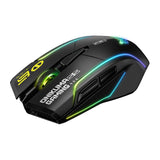 ONIKUMA DM06 - Souris gaming 3 modes, 12 800 DPI et RGB : paliers de sensibilité disponibles