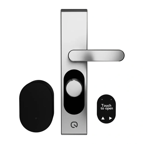 Shelly LOQED Touch 2S - Serrure connectée sans clé (argent) : serrure connectée Shelly LOQED Touch 2S argent