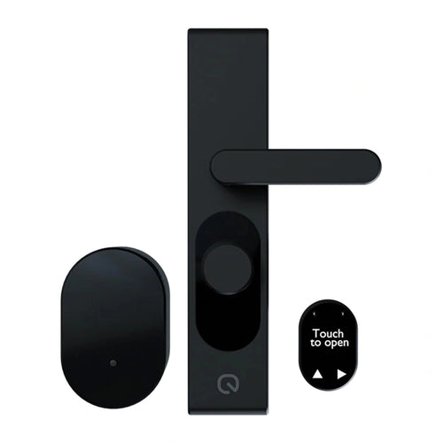 Shelly LOQED Touch 2S - Serrure connectée sans clé (noir) : serrure connectée Shelly LOQED Touch 2S noire