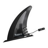 FunWater ACC1180267 - Aileron de paddle 7 pouces (noir) : aileron monté sous une planche de paddle