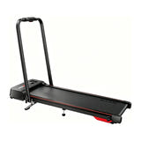 ACEZOE P12 - Tapis de course pliable 2 en 1 à inclinaison réglable, noir et rouge : coloris rouge vue avant