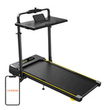 ACEZOE P20 - Tapis de course pliable 3 en 1, noir et jaune - visuel 1