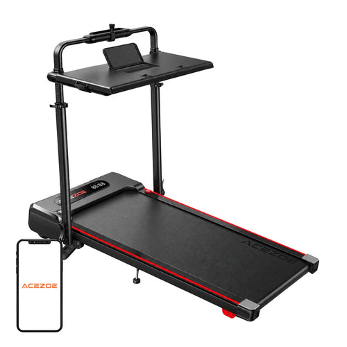 ACEZOE P20 - Tapis de course pliable rouge - visuel 1