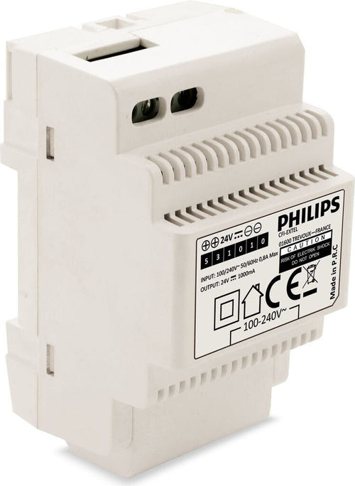 Alimentation Philips WelcomeEye Power 531010 pour rail DIN