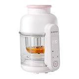 AMZCHEF CE-F5-CW - Robot cuiseur vapeur et mixeur pour bébé : bol verre