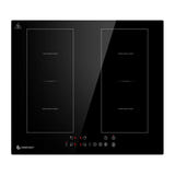 AMZCHEF CE-FS-I72S-FFDD06 - Plaque induction 4 zones FlexZone, 7200 W