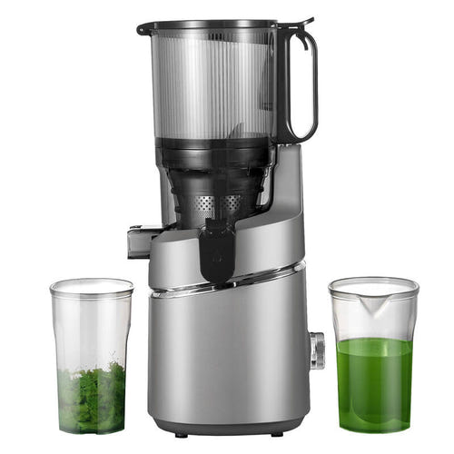AMZCHEF SJ-036-GA - Extracteur de jus à large ouverture, gris : vertical gris large cheminée