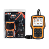 ANCEL AD410 Pro - Lecteur OBD2 et testeur de batterie 2 en 1, écran couleur 2,4 pouces : affichage résultat test batterie