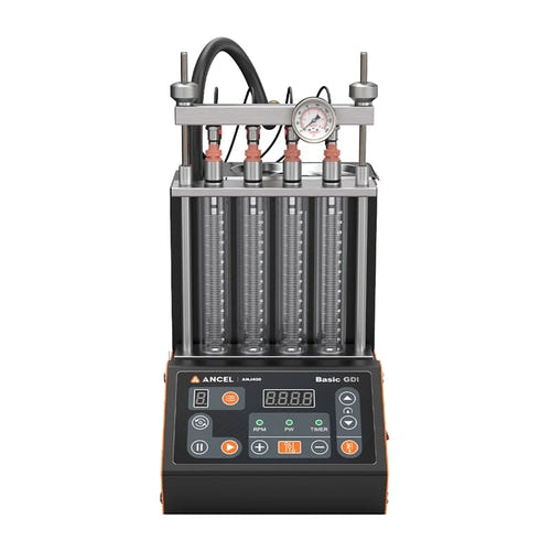Ancel ANJ400 - Nettoyeur et testeur d'injecteurs à ultrasons : cylindres test carburant