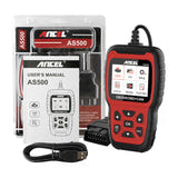 Ancel AS500 - Lecteur OBD2 à écran couleur 320 x 240 : données temps réel moteur