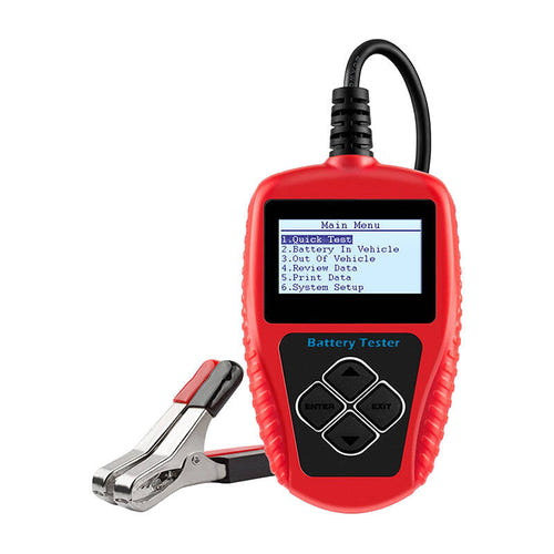 ANCEL BA101 - Testeur de batterie 8-30 V avec impression des résultats : face avant
