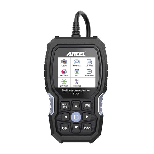 ANCEL BZ700 - Valise de diagnostic OBD2 tous systèmes pour Mercedes-Benz, Sprinter et Smart : boîtier