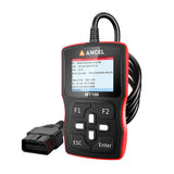 ANCEL MT100 - Valise de diagnostic moto moteur et ABS, écran 5 pouces : mallette ouverte câbles adaptateurs