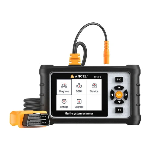 Ancel MT310 - Valise de diagnostic moto multimarque : scanner diagnostic moto