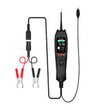ANCEL PB500 - Testeur de circuit électrique 12-24 V à écran TFT couleur : crochet et pinces batterie