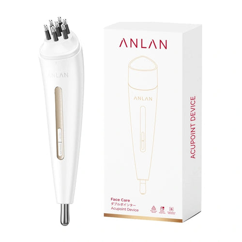 ANLAN 01-AAMY51-02 - Masseur d'acupression 3 en 1 EMS et radiofréquence : embouts