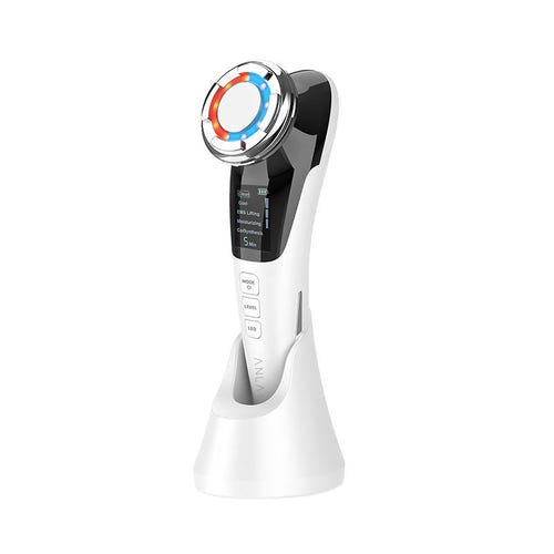ANLAN 01-ADRY11-001 - Appareil de soin du visage EMS, ions et LED