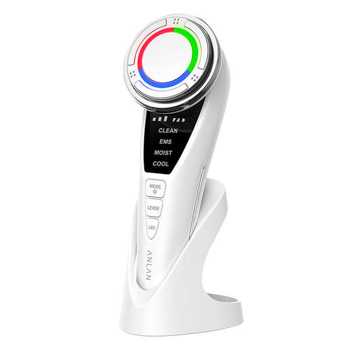 ANLAN 01-ADRY15-001 - Appareil de soin du visage à ultrasons et 3 LED
